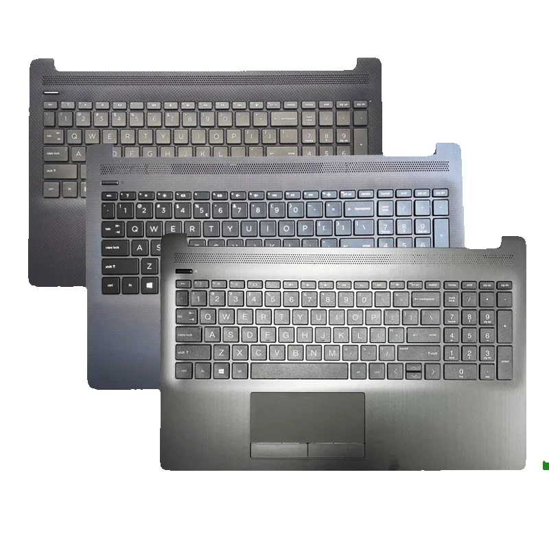 L20386-001 Новый Ноутбук Для HP 15-DA DB 15S-DR 250 255 G7 TPN-C135 TPN-C136 Упор для рук Верхняя крышка корпуса Клавиатура Тачпад
