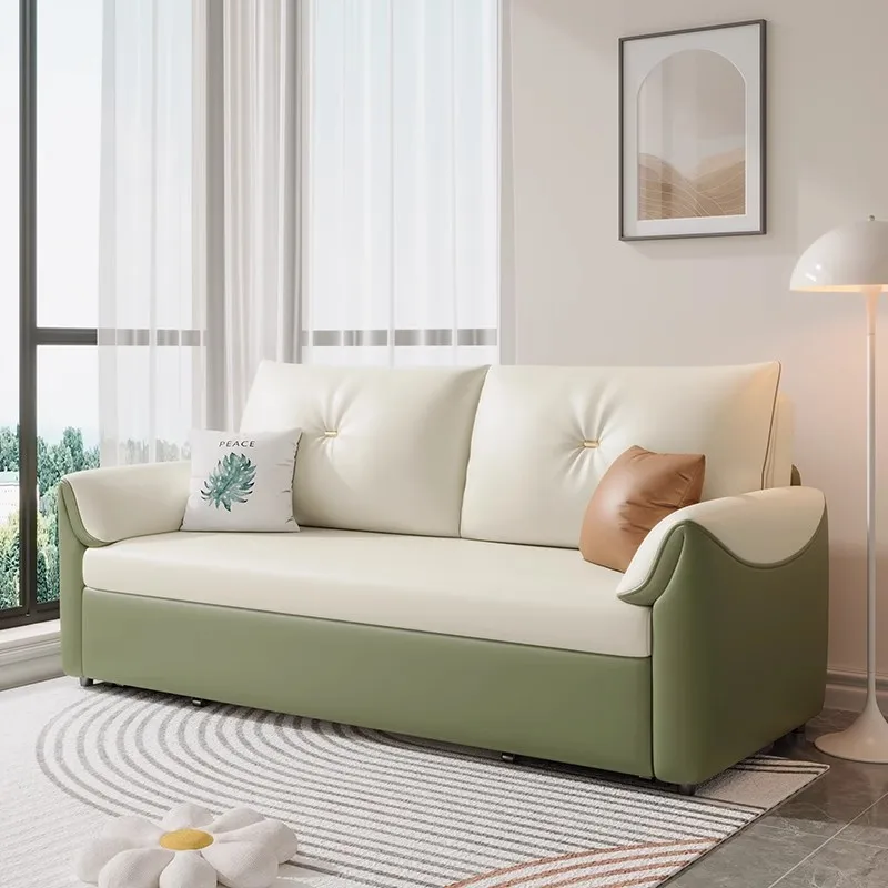Двухместный диван для гостиной Угловой диван скандинавского классического дизайна Многофункциональный выдвижной диван Sala De Estar Мебель для дома