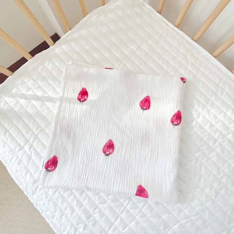 Детское хлопчатобумажное одеяло для пеленания, 4-слойное и многоцелевое одеяло унисекс