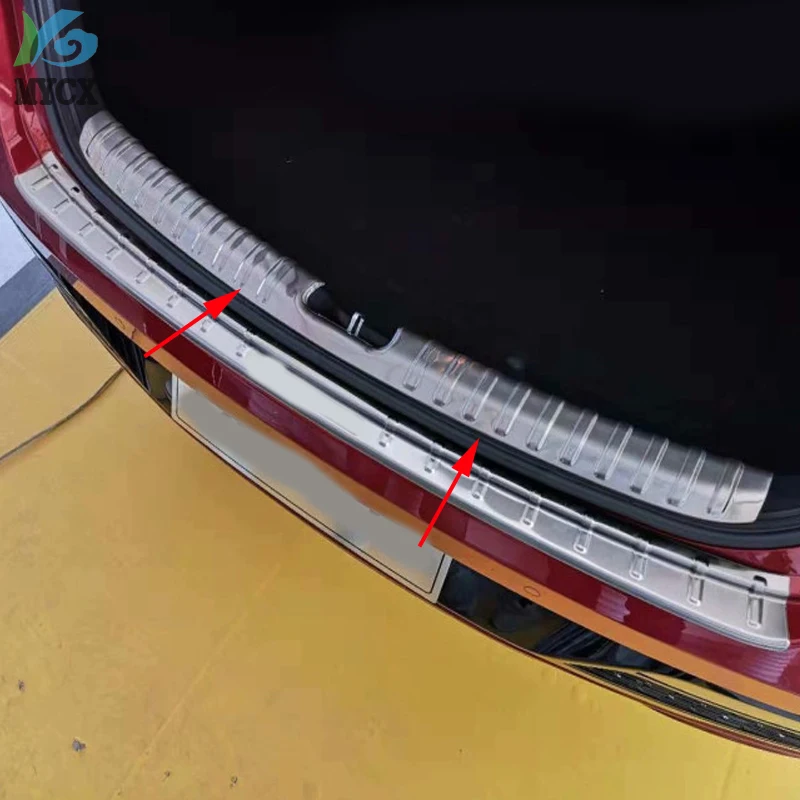 Для Hyundai Lafesta 2019 Нержавеющая Внутренняя отделка заднего бампера, Накладка на Порог, защита Багажника, крышка педали, Аксессуары для укладки автомобилей