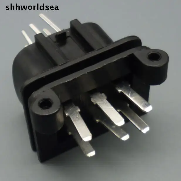 shhworldsea 5/30/100 комплектов 6-контактного автоматического электрического разъема 2,3 мм, штекерная часть 6189-0029
