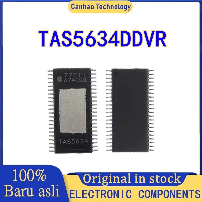 Аудиоусилитель с линейным чипом TAS5634DDVR TAS5634 HTSSOP-44 Высококачественные материалы 100% качества