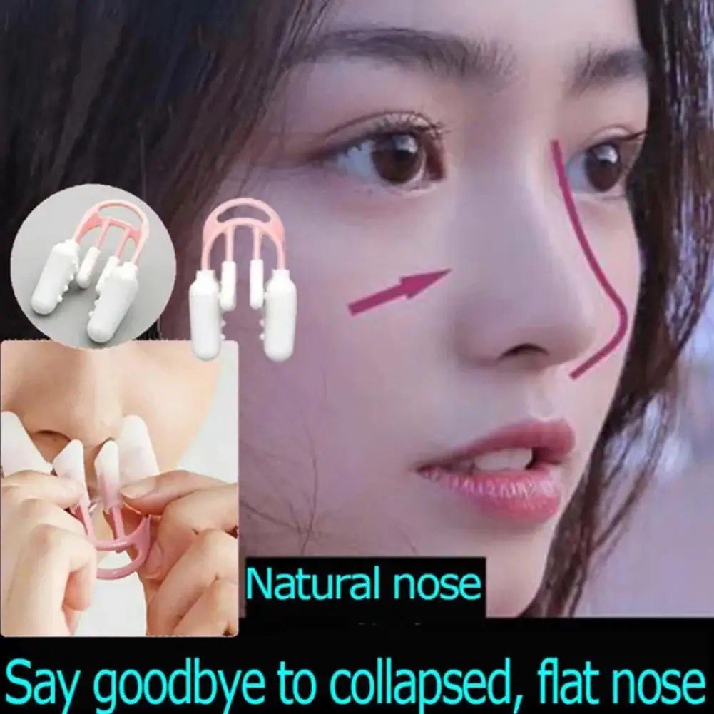 новый Подтягивающий Нос Формирователь Носа Lifter Nose Slimmer Бесплатный Выпрямитель Для Носа Инструмент Для Коррекции Размера Pain Bridge 3 Beauty Nose G5N3