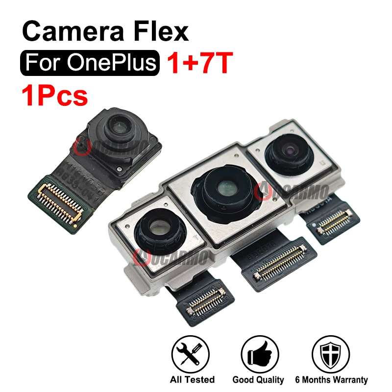 Для фронтальной камеры OnePlus 7T 1 + 7t и 48-мегапиксельной задней основной сверхширокополосной телефонной камеры Гибкие запасные части