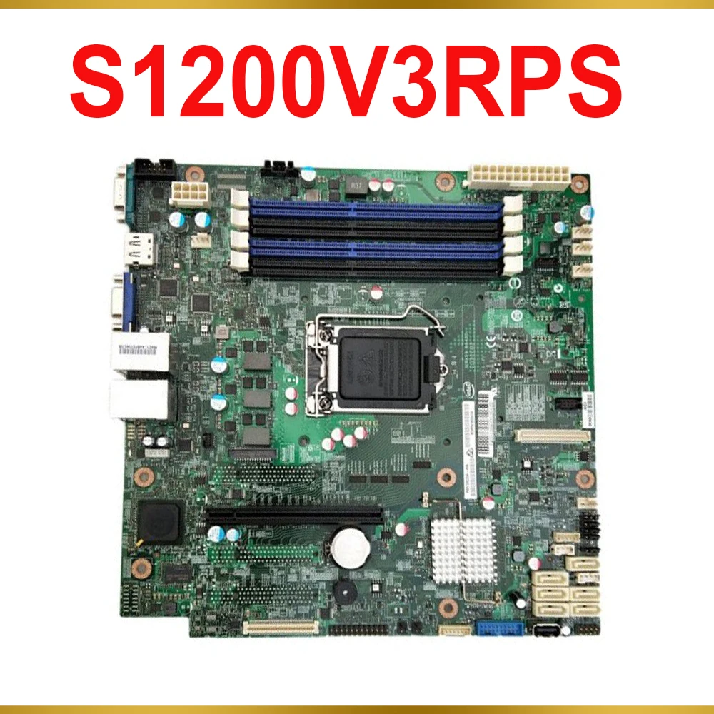 Серверная материнская плата для Intel SATA3.0 C222 LGA1150 S1200V3RPS