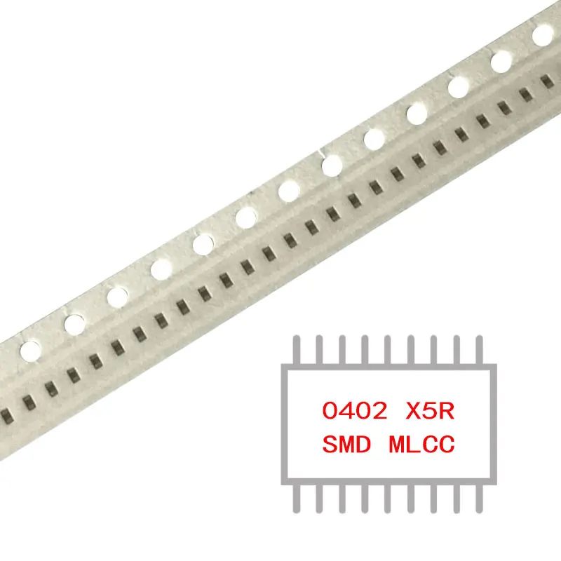 Керамические конденсаторы MY GROUP 100ШТ SMD MLCC CAP CER 0,047 МКФ 6,3 В X5R 0402 в наличии на складе