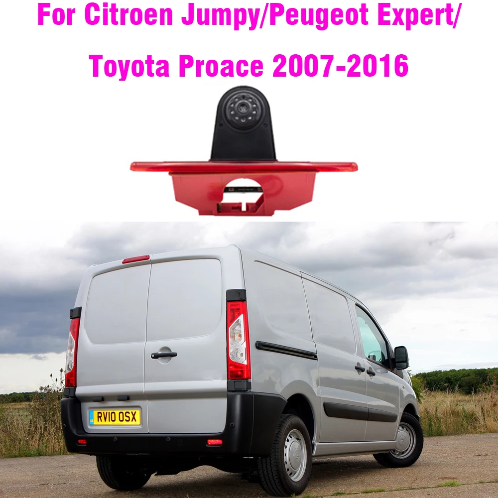 Автомобильный Стоп-сигнал Камера заднего Вида Для Citroen Jumpy Для Peugeot Expert Для Toyota Proace 2007-2016 Камера Заднего Вида Парковочный Монитор