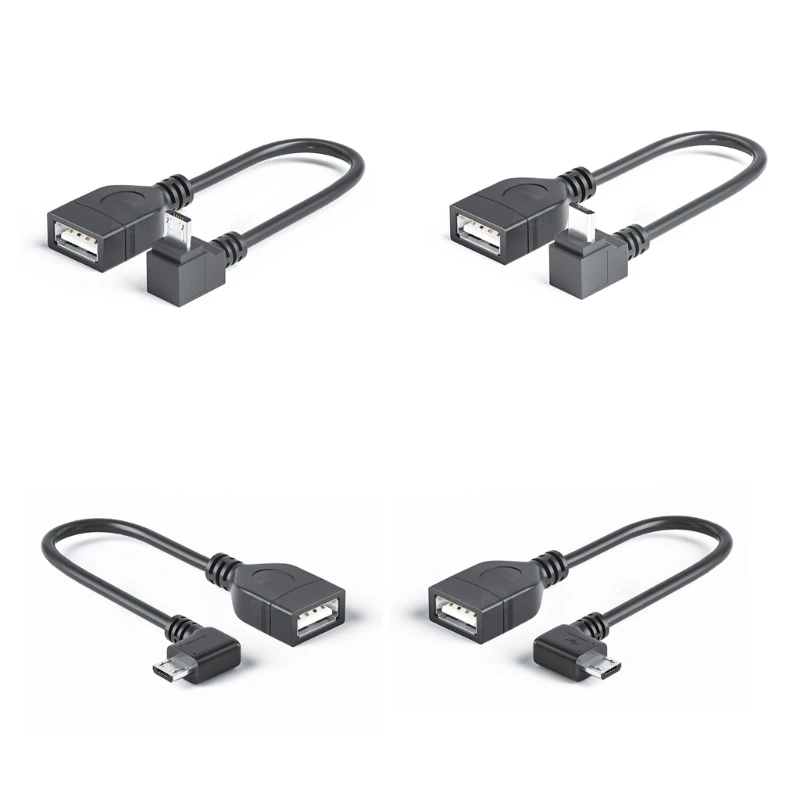 25 см Мужской кабель Micro USB к женскому USB2.0 OTG Шнур для картридеров Клавиатуры