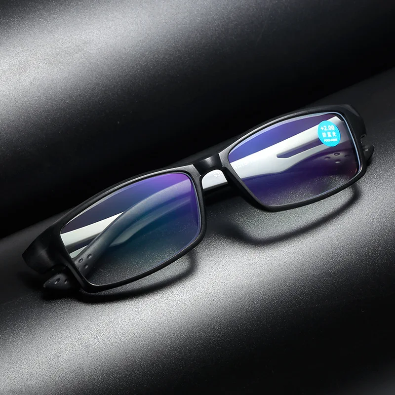 Очки для чтения Мужские Очки для дальнозоркости с защитой от синего света, от 1,0 до 4,0 Нейтральные Очки для чтения, Прозрачные Очки, очки от усталости