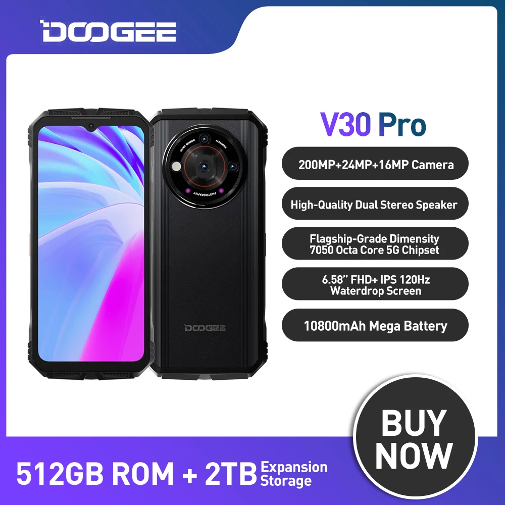 DOOGEE V30 Pro 5G 6,58 