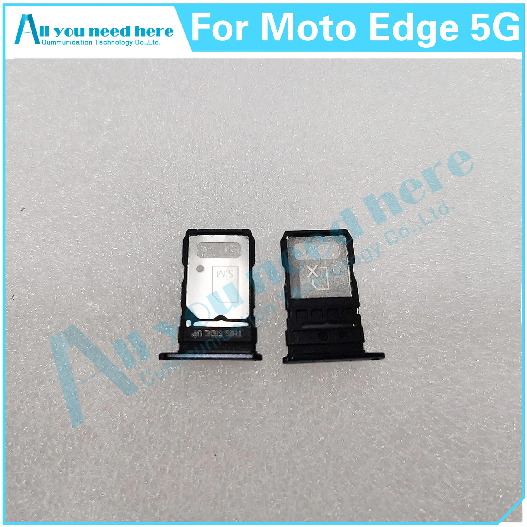 Для Motorola Moto Edge 5G, держатель для лотка для SIM-карты, разъем адаптера, Запасные части, замена держателя лотка для sim-карты