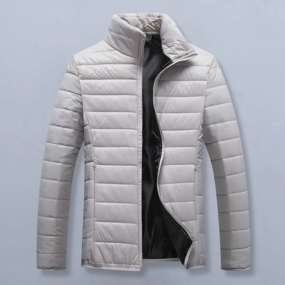 2023 Теплая зимняя куртка Мужская Уличная модная парка для мужчин, ветровка, толстое зимнее пальто с воротником-стойкой