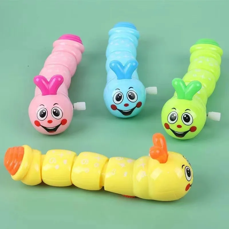 Мультяшная гусеница на цепочке, креативная игрушка, детская развивающая игрушка