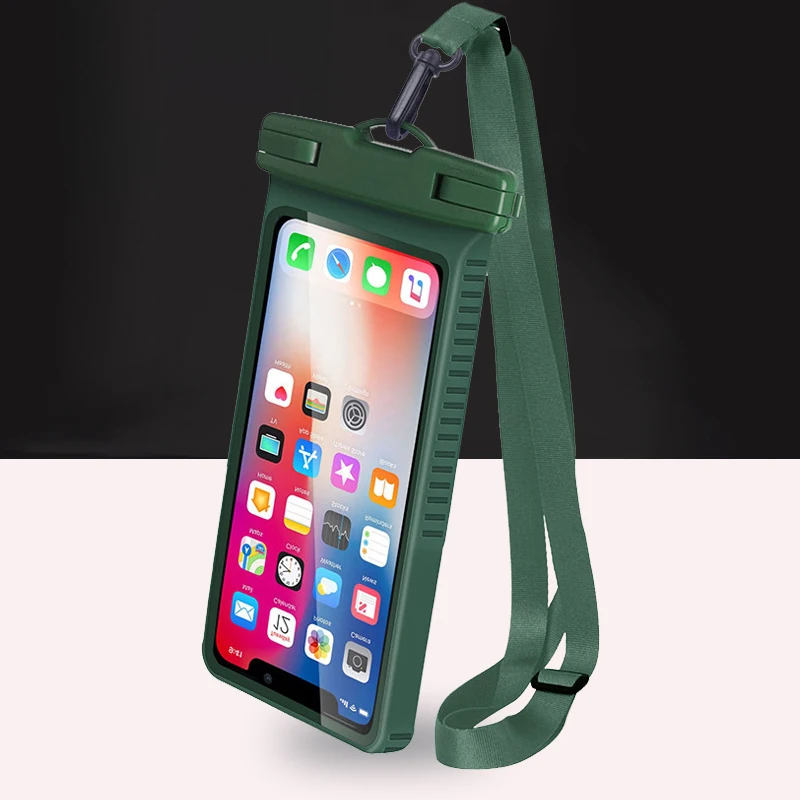 7,0-дюймовая 3D Водонепроницаемая сумка с защитой от падения, сенсорный экран из ТПУ, плавание, Дрифтинг, Катание на лодках, Дайвинг, Серфинг, Треккинг по реке, чехол для телефона для плавания