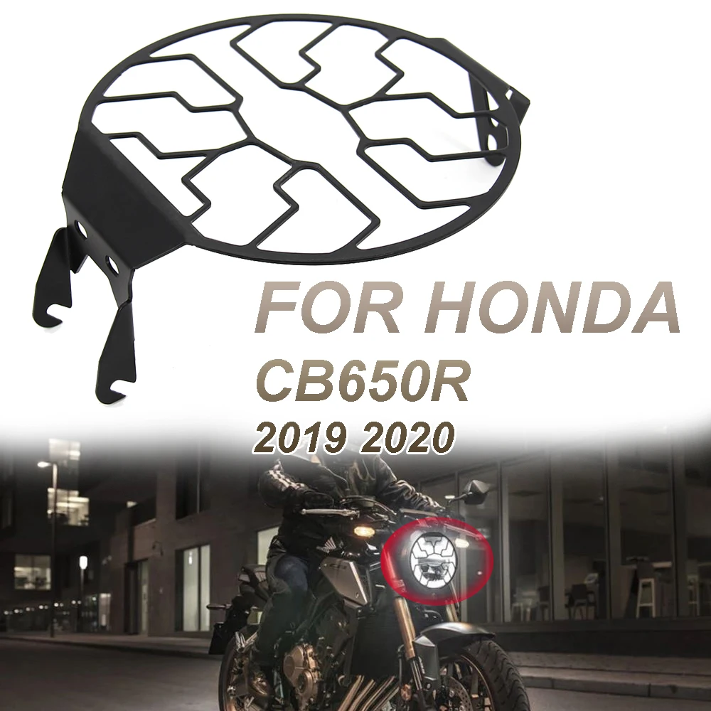 Для HONDA CB650R CB 650 R 2018 2019 2020 2021 2022 Новые Аксессуары Для мотоциклов Решетка Фары Защитная Крышка Защитная Рамка