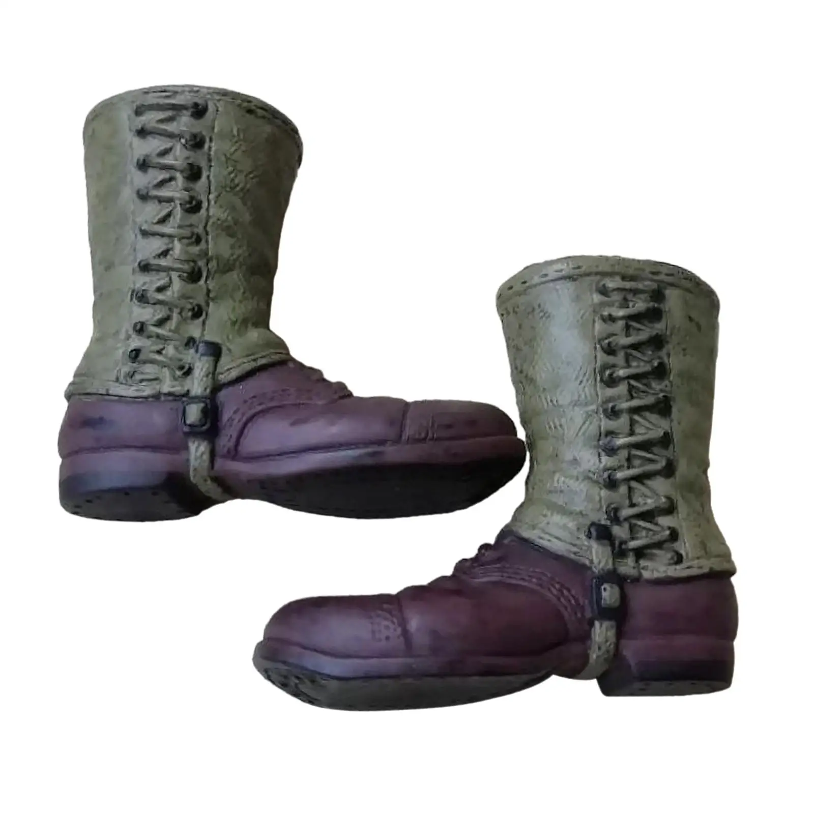 Фигурка в масштабе 1/6 с проводными ботинками для косплея, рабочие ботинки для 12-дюймовых фигурок солдат