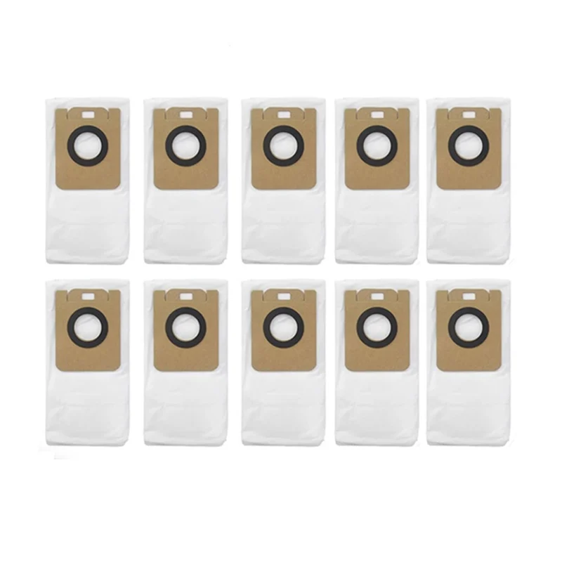 10шт Мешков для пыли для Xiaomi Dreame Bot D10 Plus RLS3D Запасные Части Для Пылесоса Аксессуары