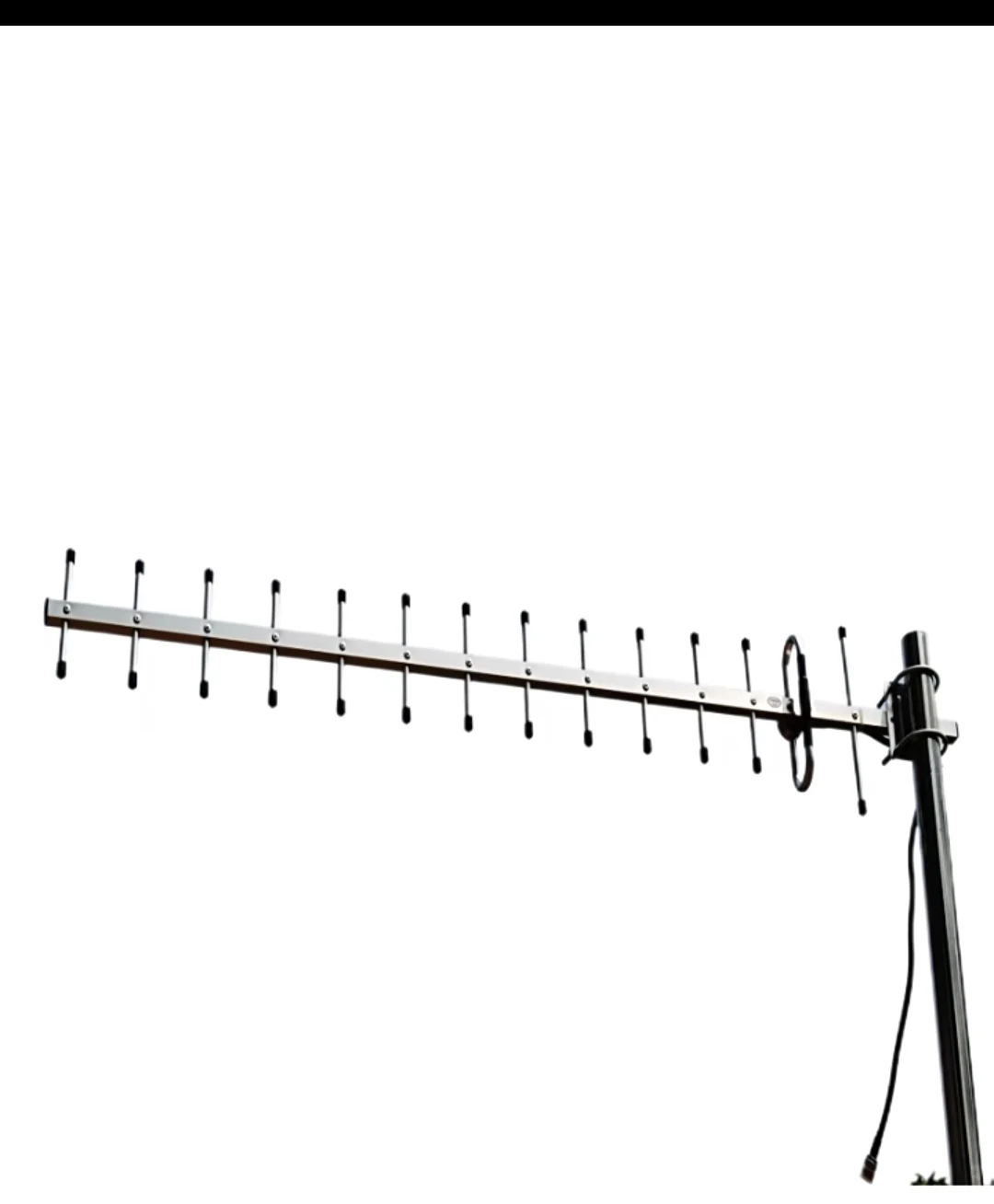 Базовая станция приема наружного сигнала 1.2G антенна yaig 14dBi SMA штекер 1200 МГц 14 элементов