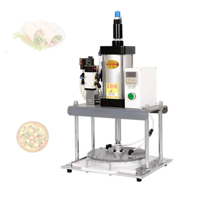 Коммерческая пневматическая машина для прессования тортильи из нержавеющей стали, машина для приготовления тортильи, коммерческая машина для прессования теста для пиццы