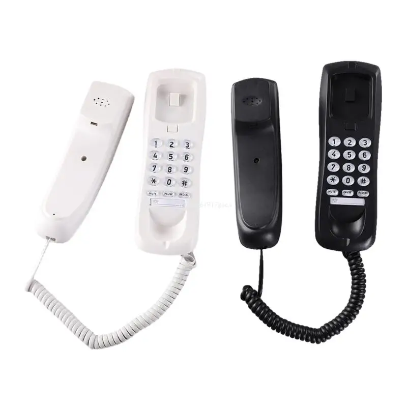 Настольный настенный телефон HCD3588 с кнопками быстрого набора и памятью Стационарный телефон Dropship