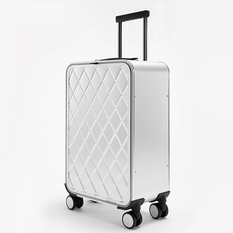 Роскошный 100% алюминиево-магниевый дорожный чемодан 16 20 24 дюймов с замком TAS, спиннер, бизнес-тележка для багажа, дорожный чемодан