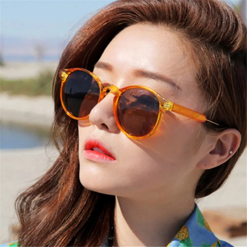 Мода 2023 года Ретро Круглые солнцезащитные очки Женские Мужские Тенденции дизайна бренда Спорт на открытом воздухе Солнцезащитные очки UV400 Мужские Оттенки Oculos De Sol
