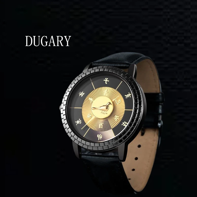 DUGARY Fashion Couple, кварцевые часы в виде ракушки, китайская Традиционная Древняя культура, наручные часы Relogio Masculino, японский механизм.