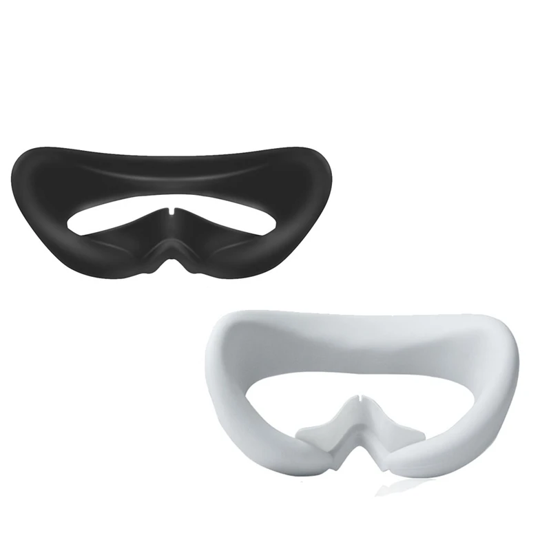Силиконовый чехол для лица Защитный коврик Накладка для глаз Чехол для лица для аксессуаров Pico Neo 4 VR Черный