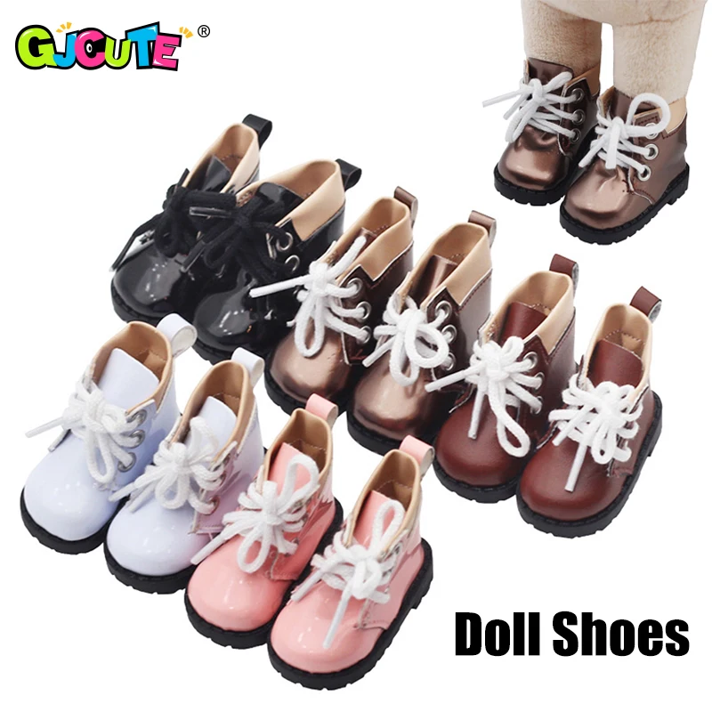 Кукольная Обувь 5,5 См Для 14-Дюймовой Американской Куклы Paola Reina и 1/6 Кожаных Ботинок BJD Blythe 20 см EXO Плюшевые Кукольные Ботинки Generation Girl Gift