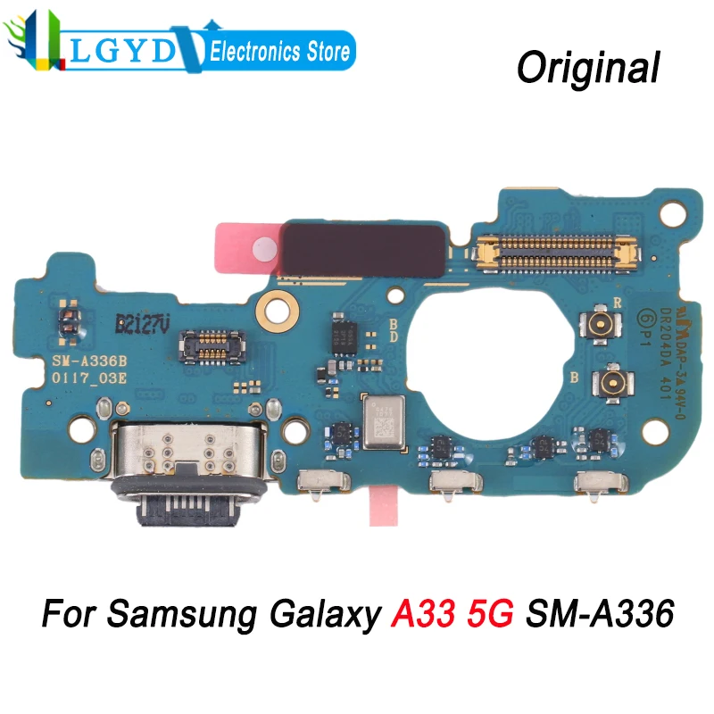 Оригинальная плата порта зарядки для Samsung Galaxy A33 5G SM-A336