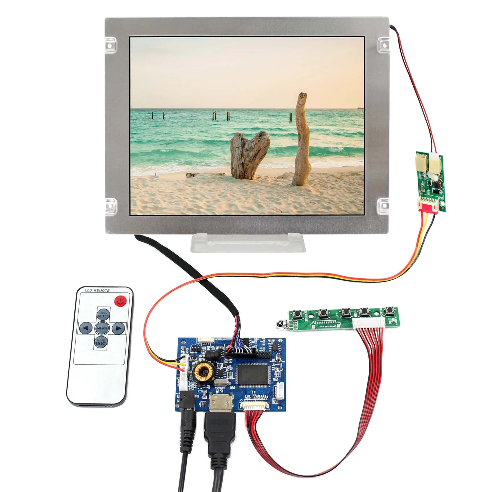 Плата контроллера HD MI LCD 8-дюймовый промышленный ЖК-экран PD080SL3 800X600 400nit