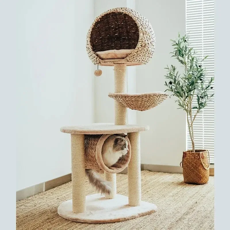 Новый дизайн Оптовый продукт Современная мебель для кошек с царапинами Кондоминиум Башня