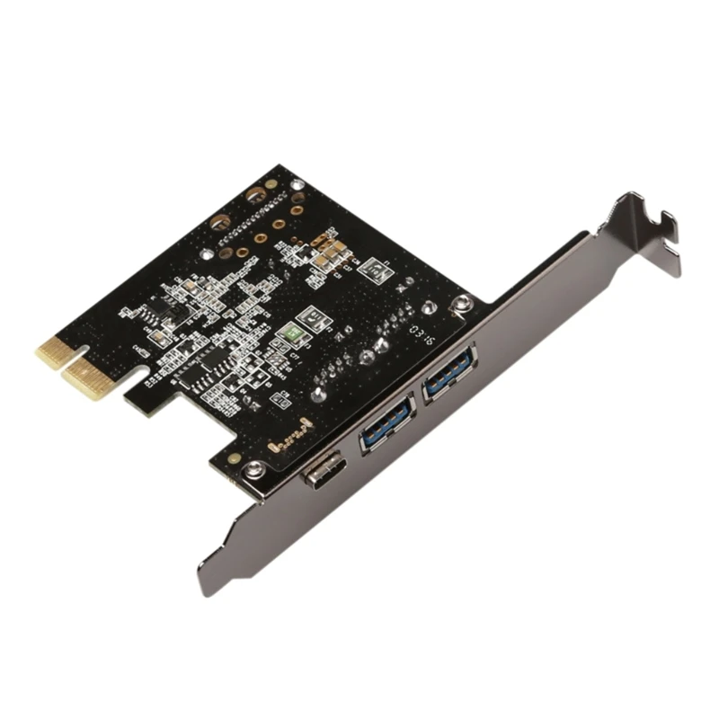 PCIE-2A1C к разъему Type C USB 3.1 на передней панели USB 3.0A к разъему PCIE 1X Расширение