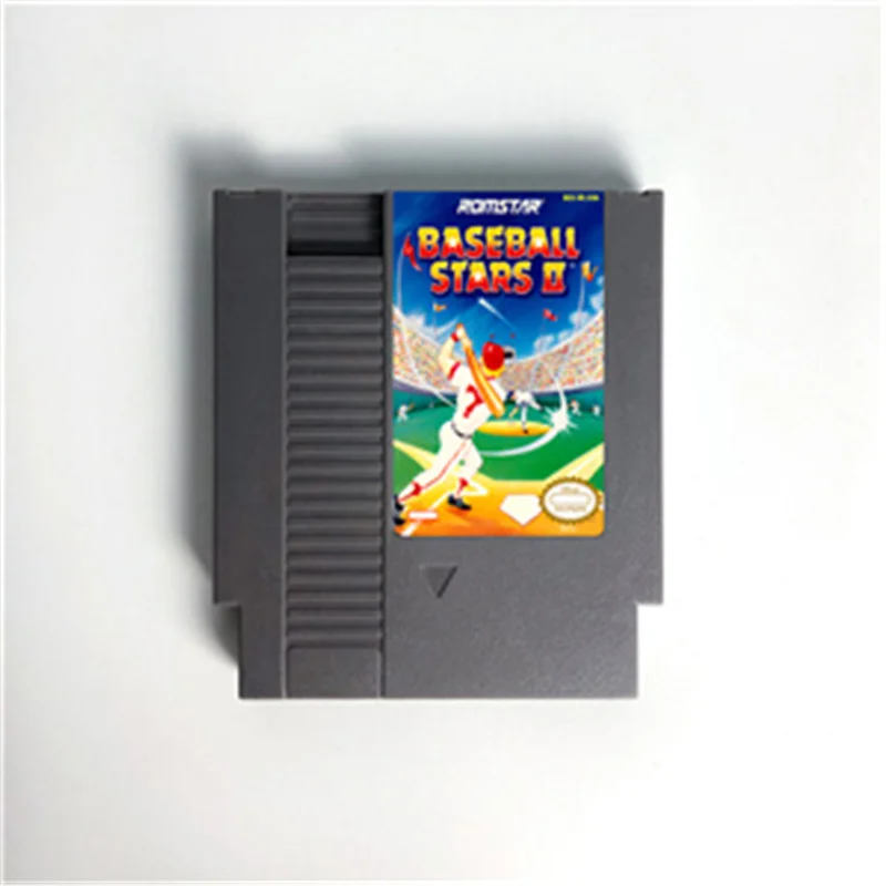 Игровая тележка Baseball Stars II на 72 кегля для консоли NES
