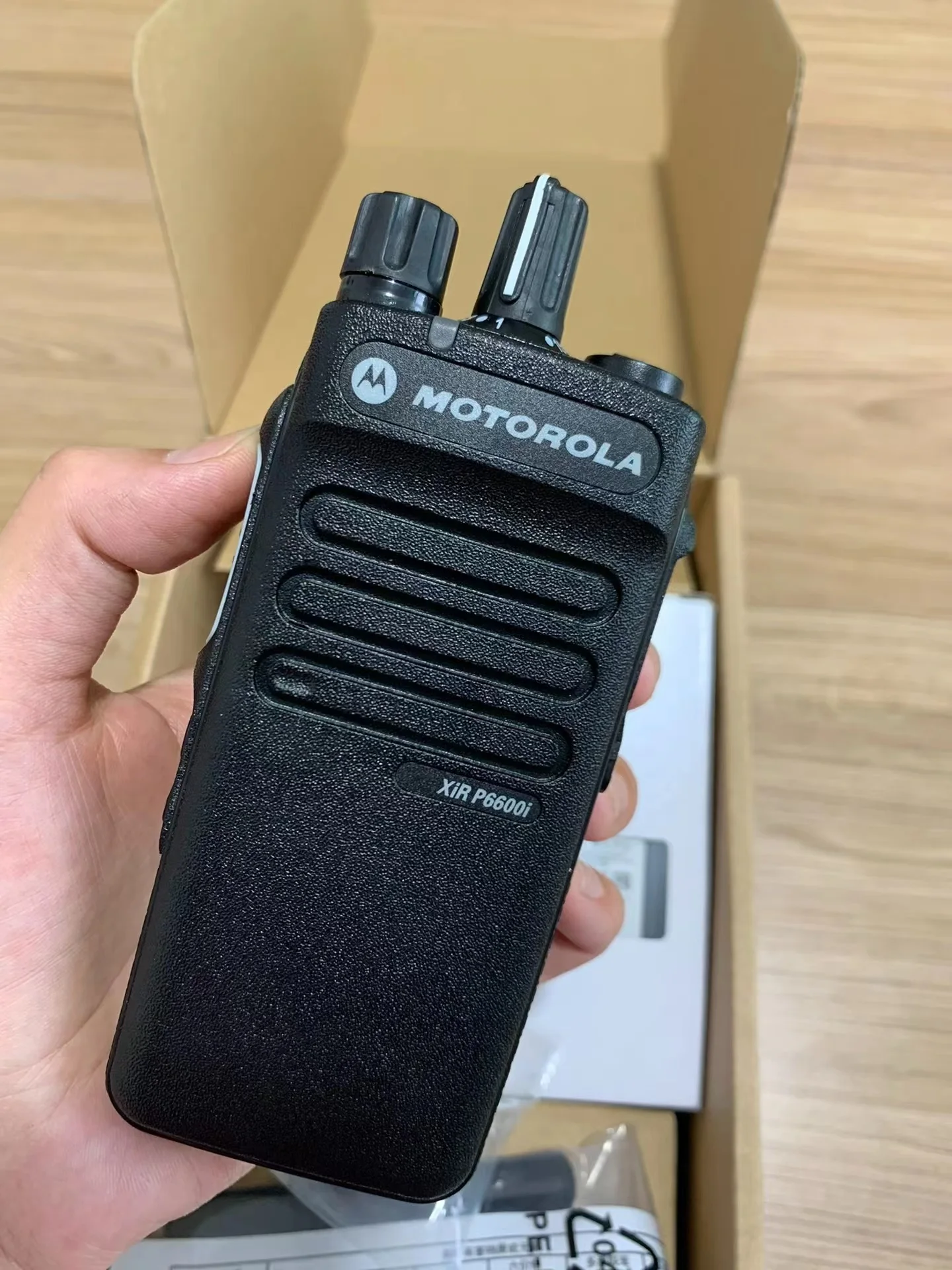 Совершенно новая цифровая взрывозащищенная портативная рация Motorola walkie-talkie P6600I GP328D + портативная трубка высокой мощности origin