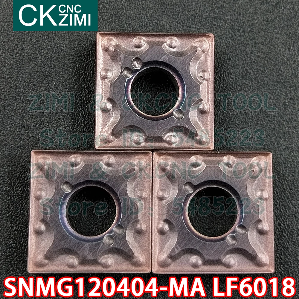 SNMG120404-MA LF6018 SNMG 120404 MA LF6018 Твердосплавная Пластина С Внешними Токарными Пластинами Инструмент для токарного станка с ЧПУ по металлу для нержавеющей стали