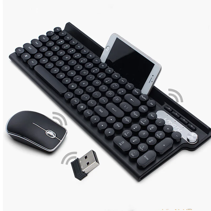 Беспроводная клавиатура и набор мыши для зарядки office клавиша отключения звука и набор мыши