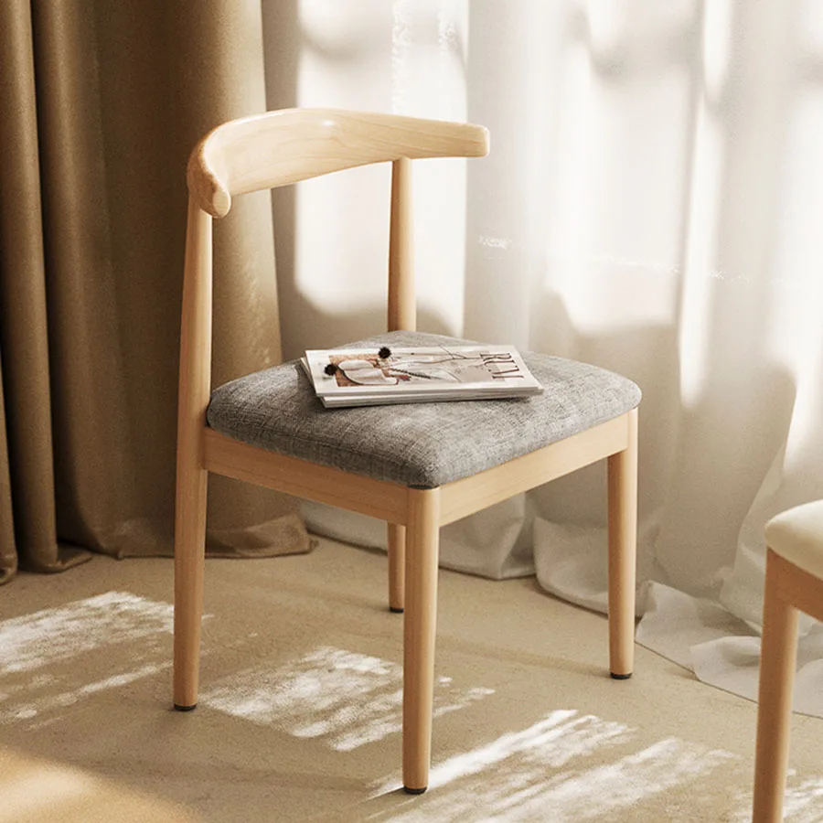 Металлический обеденный стул в Скандинавском стиле с европейской деревянной спинкой, Маленькие Кухонные Туалетные столики, Кресла для отдыха, Эргономичная мебель Sandalye для помещений