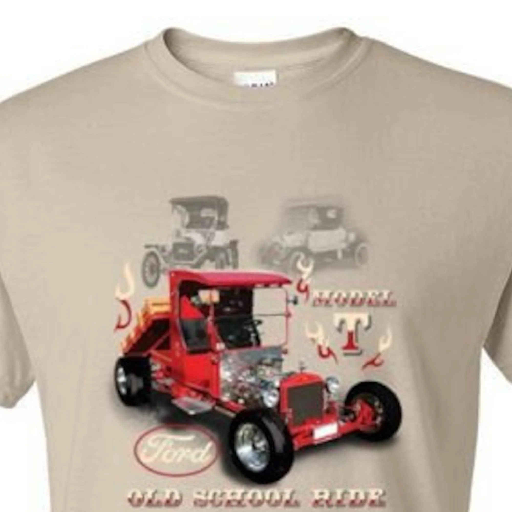 Модель футболки OLD School Cars Trucks Hot Rod Для Взрослых
