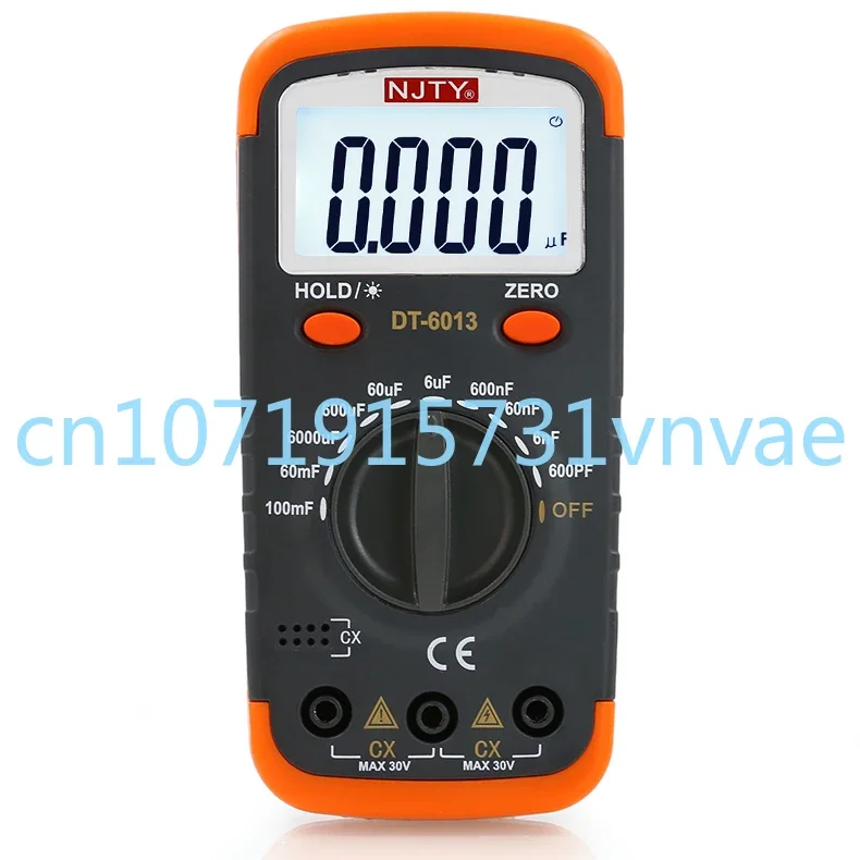 DT6013 Высокоточный цифровой измеритель емкости Специальный прибор для измерения емкости измерительный конденсатор