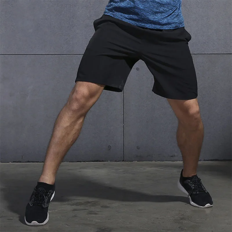 Мужские летние спортивные тренировочные шорты для бодибилдинга, короткие штаны для занятий фитнесом в тренажерном зале, шорты для бега трусцой, спортивные брюки # 06
