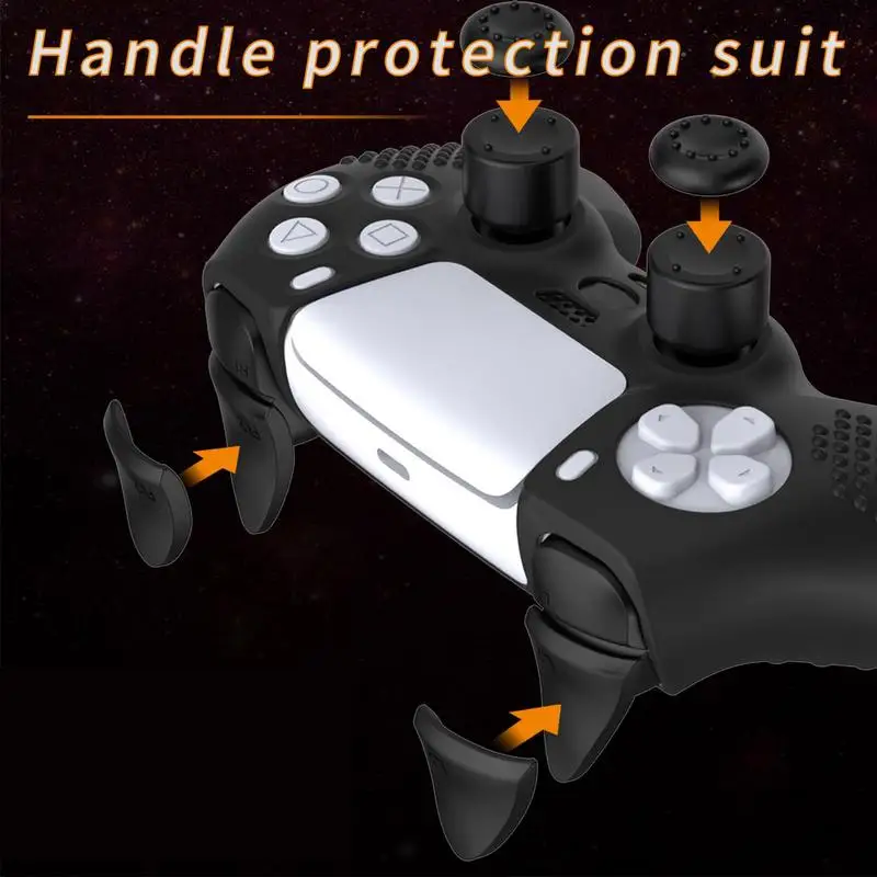 Мягкий Силиконовый Гелевый Резиновый Чехол Для PS 5 Controller Gamepad Skin Защитный Чехол Для Playstation5 Controller Protector