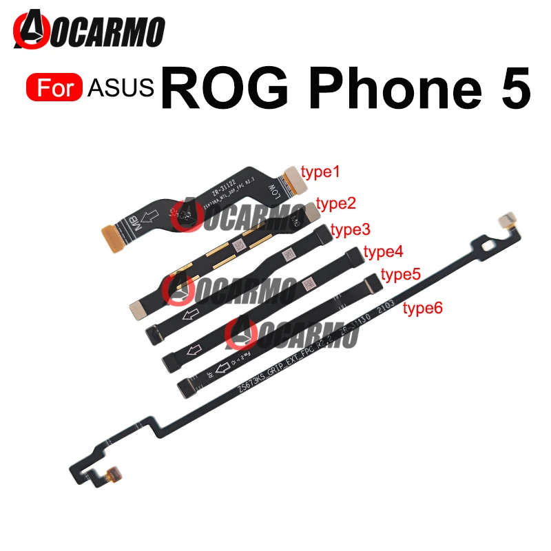 Для ASUS ROG Phone 5 ZS673KS Rog5 Кабельный Разъем Материнской платы Подсоединение Батареи К Небольшой Плате Гибкий Кабель Запасные Части