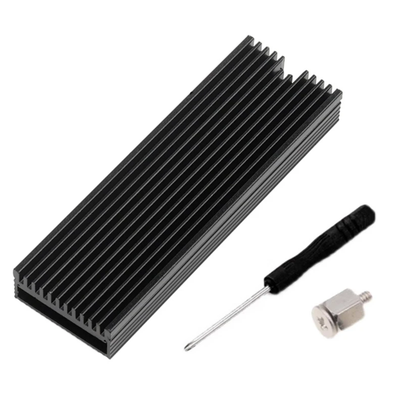 Алюминиевый охладитель радиатора Теплопроводящая прокладка радиатора для M2 2280 NVME SSD Поддержка радиатора NVMe Односторонняя двухсторонняя