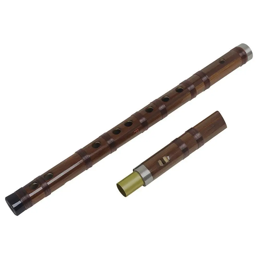 Профессиональная полированная бамбуковая флейта Традиционный китайский музыкальный инструмент Съемная деревянная духовая флейта Музыкальный инструмент челночный корабль