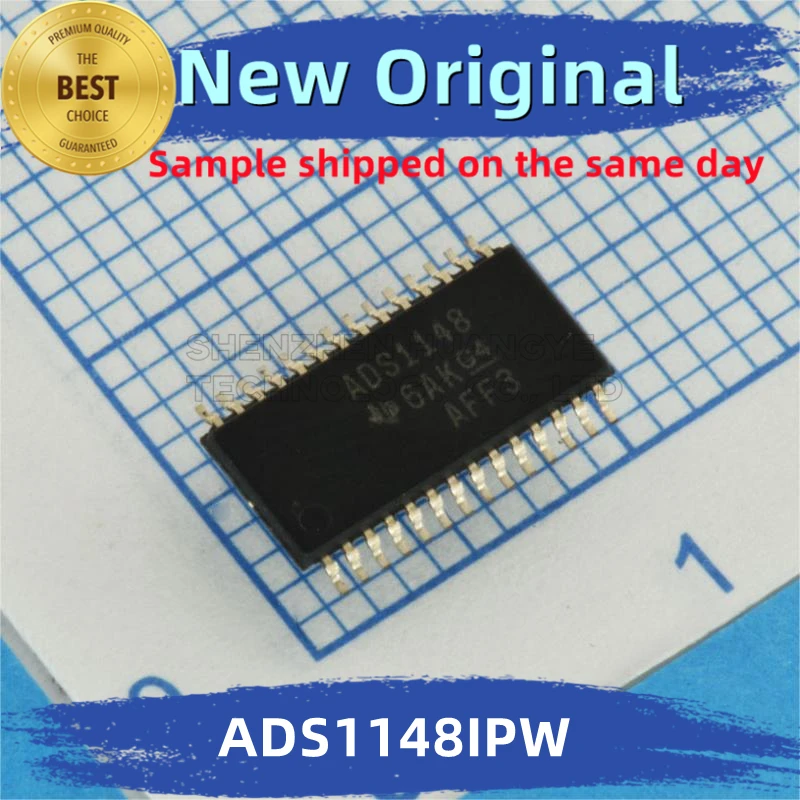 Маркировка ADS1148IPW, ADS1148I, встроенный чип ADS1148, 100% новый и оригинальный, соответствующий спецификации