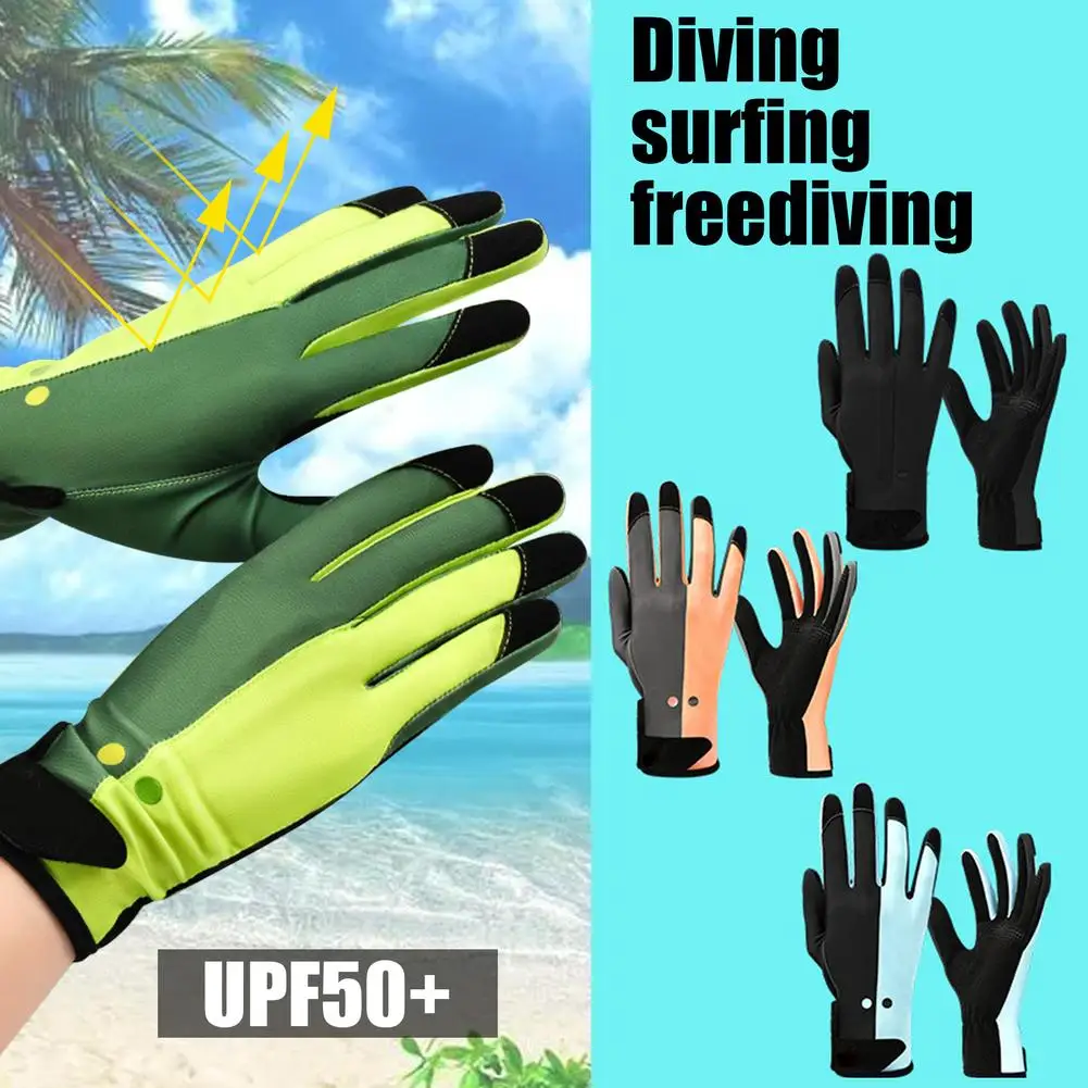 Профессиональные перчатки для гидрокостюма С противоскользящей износостойкой защитой от ультрафиолета Для дайвинга, подводного плавания, гребли на водных видах спорта