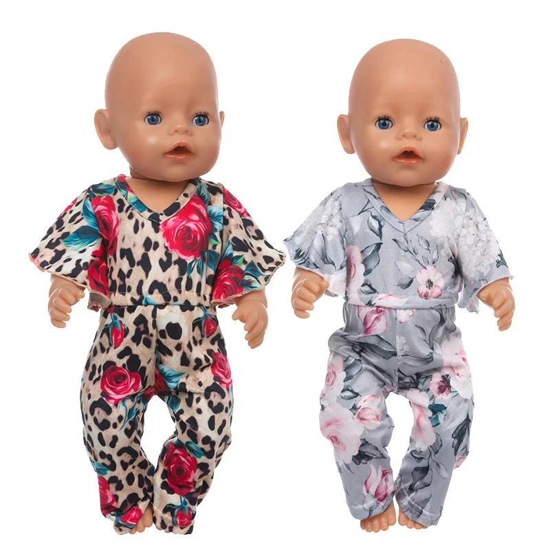 Новый Облегающий Костюм, Подходящий Для Куклы 17 дюймов 43 см, Одежда Для Новорожденных, Костюм Для Праздника На День Рождения Ребенка, Подарок