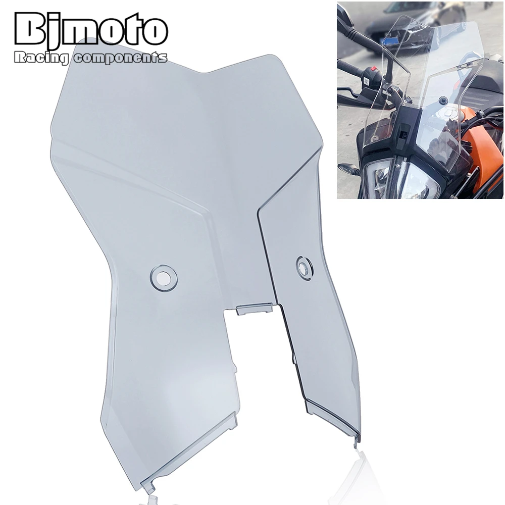 Ветровое стекло мотоцикла BJMOTO для KTM 390 ADV 2020-2021 Ветрозащитный экран лобового стекла
