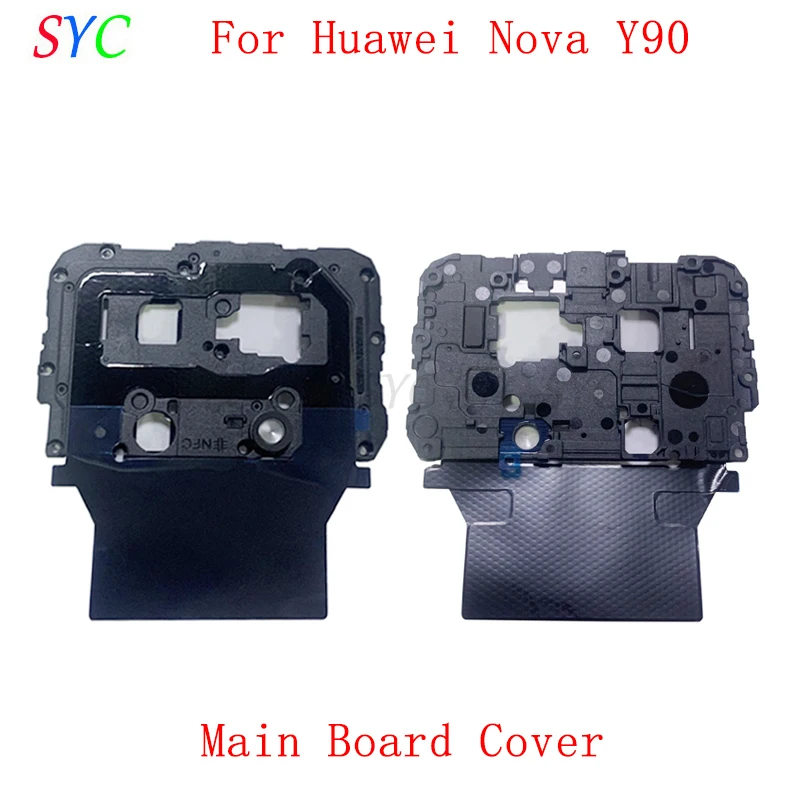 Крышка основной платы Рамка камеры заднего вида для Huawei Nova Y90 Запасные части модуля крышки основной платы